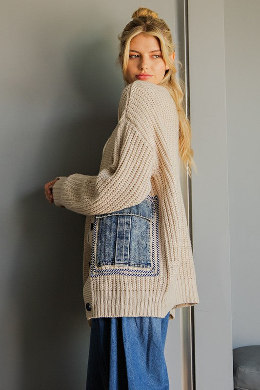 Denim Cardi