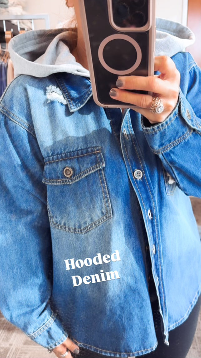 Hooded Denim