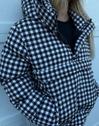 Gingham Pullover