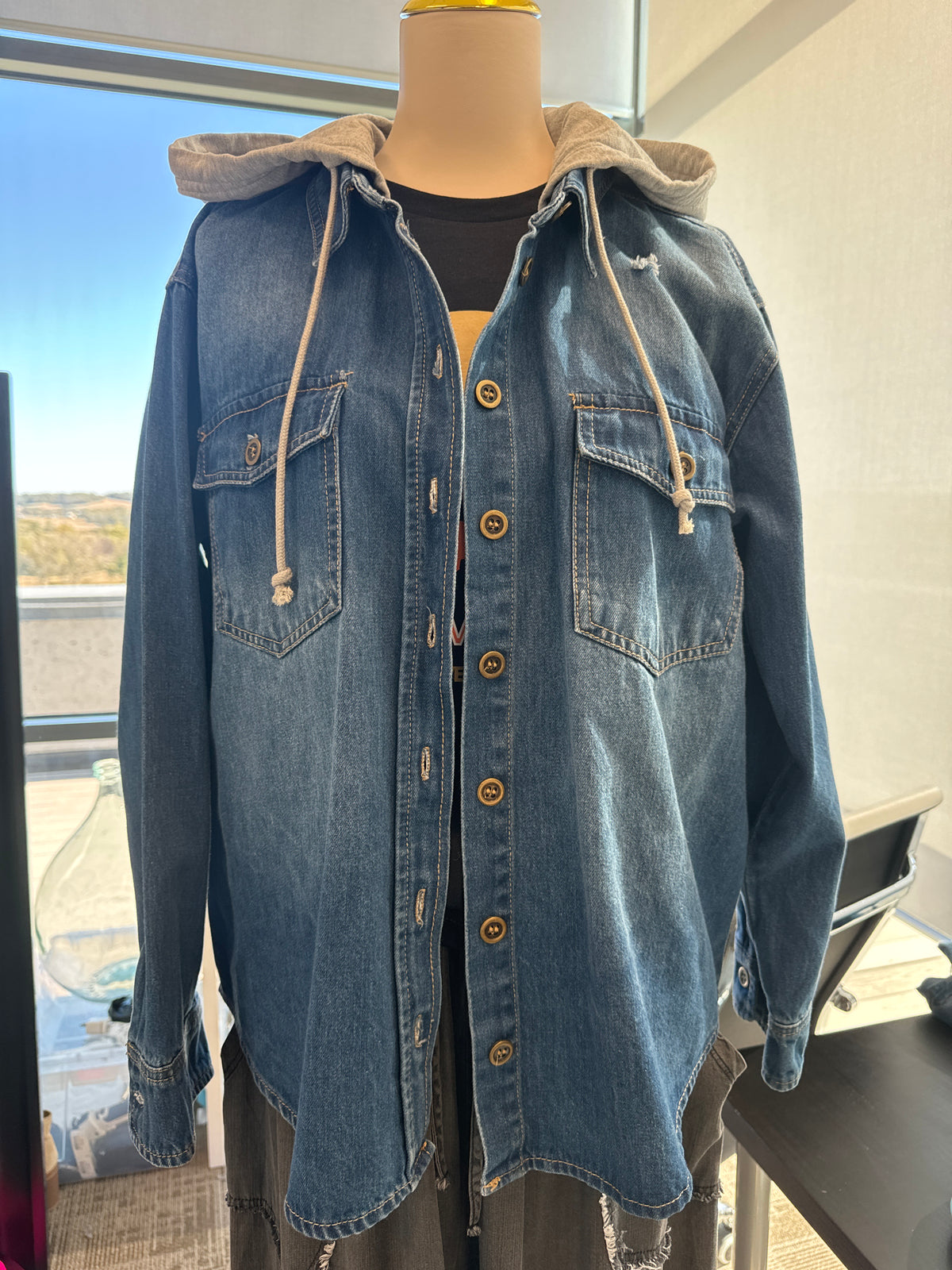 Hooded Denim