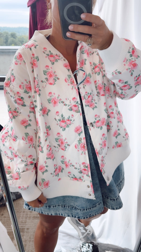 Floral Bomber