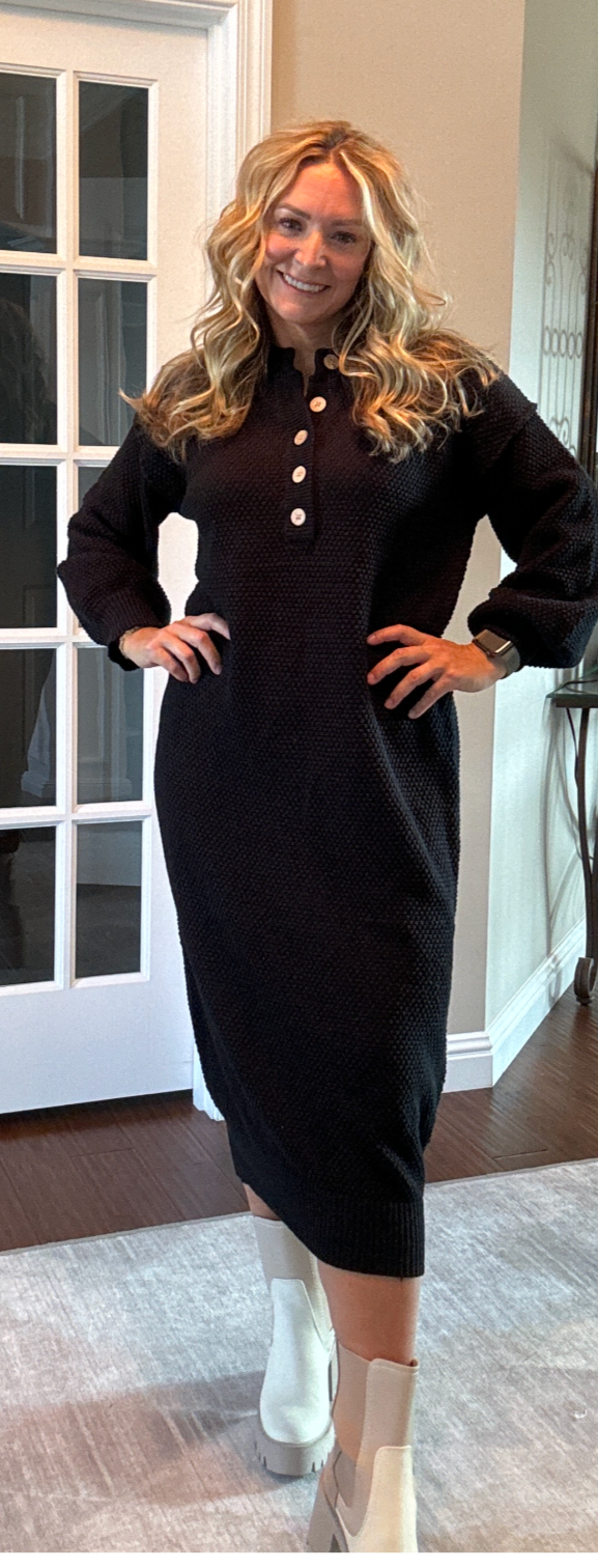 Long Sweater Dress