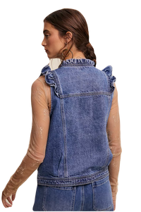 Ruffle Vest